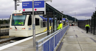 “We appreciate the efforts of the Oregon Legislature to assemble a package that balances funding for all modes of transportation,” TriMet reported April 17. “However, the amount of funding for public transit currently being proposed is not enough to avoid service cuts.” (TriMet Photograph)